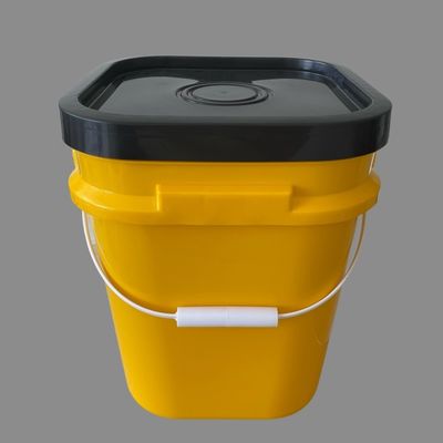 25L Quadrat-Kunststoffbehälter mit und Seidenwand/Wärmeübertragung/IML-Druck