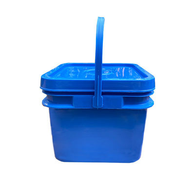 Weiße 8 Liter Plastik Eimer mit GAP/ISO/FDA-Zertifizierung