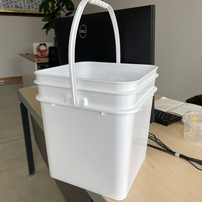 Anpassen 5 Gallonen Badewanne mit langlebigen Plastik quadratischen Eimer vielseitige Lösung