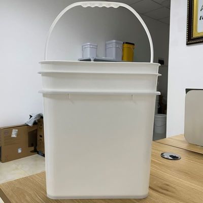 Anpassen 5 Gallonen Badewanne mit langlebigen Plastik quadratischen Eimer vielseitige Lösung