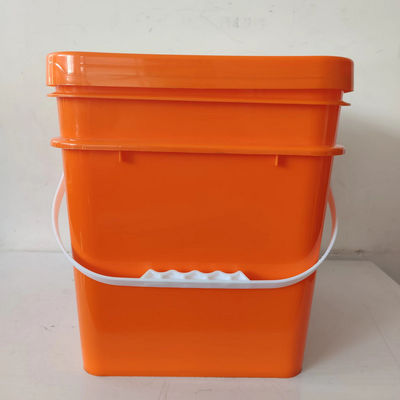 Anpassen 5 Gallonen Badewanne mit langlebigen Plastik quadratischen Eimer vielseitige Lösung