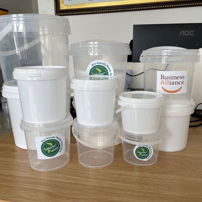 1.0MM-2,5mm Dicke Weiß/transparenter Plastikbehälter für Suppenreis und Dessert