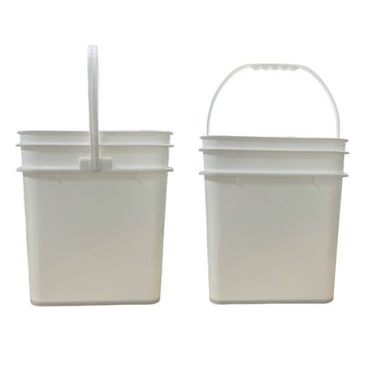 20L Quadratplastikbehälter mit GAP/ISO/FDA-Zertifizierung und anpassbarem Design