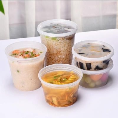 Personalisieren Deli Container mit Deckel Togo Einweg-Lebensmittel-Sicherheitsbehälter Personalisieren LOGO