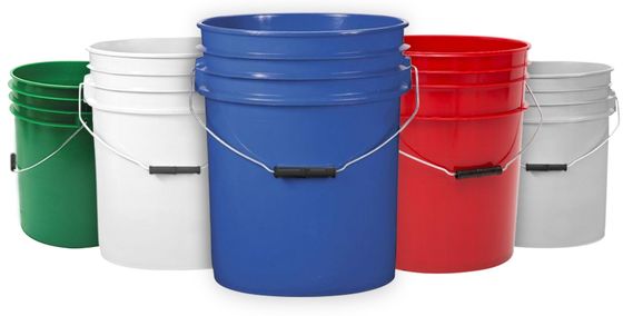 Polypropylen Eimer 200ml-25L Quadrat Plastikbehälter mit Griff zum Nutzen