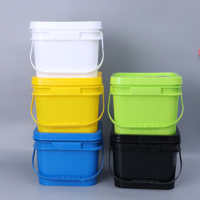 Quadratischer 2-Gallonen-Kunststoffbehälter mit 8-Liter-Kapazität und GAP/ISO/FDA-Zertifizierung