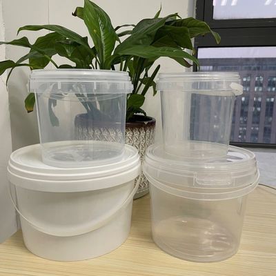Anpassbar gedruckte Lebensmittelbehälter Plastikbehälter mit Griff