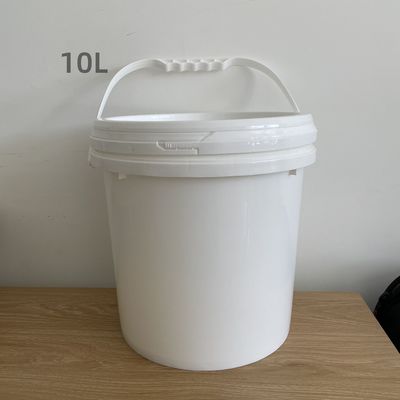 5L 10L 15L 18L 5 Gallonen runden Eimer praktische Plastikbehälter mit langlebigen und Griff