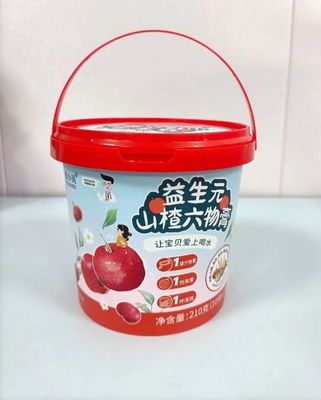 1L-Wannen Verpackung für Popcorn Feenfloss Lebensmittel Eimerwannen Anpassen GAP/ISO/FDA zertifiziert