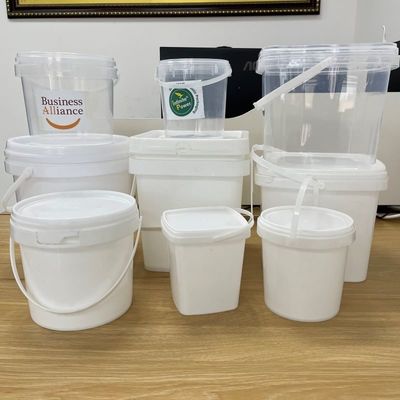 500 ml Quadratbehälter Plastikbehälter mit Deckel