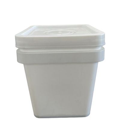 GAP/ISO/FDA-Zertifikat 4 Gallonen Klarquadrat Plastikbehälter für Kekse in Schwarz