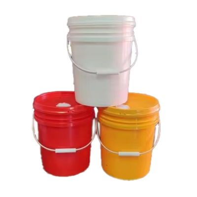 Personalisieren Sie Manipulationssicherheit PP HDPE Plastik Eimer 5 Gallonen 6 Gallonen Plastik Eimer mit Deckel