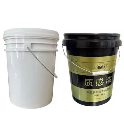 Personalisieren Sie Manipulationssicherheit PP HDPE Plastik Eimer 5 Gallonen 6 Gallonen Plastik Eimer mit Deckel