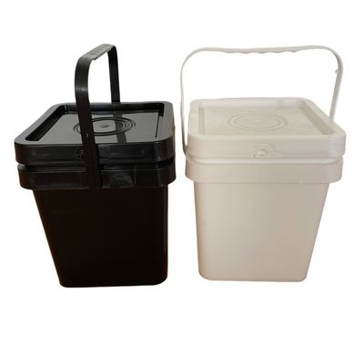 Quadratischer Plastikbehälter für Getränkeverpackungen Vollgröße 5L 15L Dicke 1,0 bis 2,5 mm