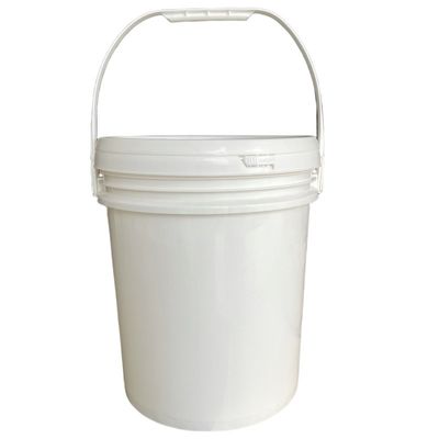 16 Liter Druckseide/Wärmeübertragung/IML Lebensmittelsicherheit Plastikbehälter mit schwarzem Deckel