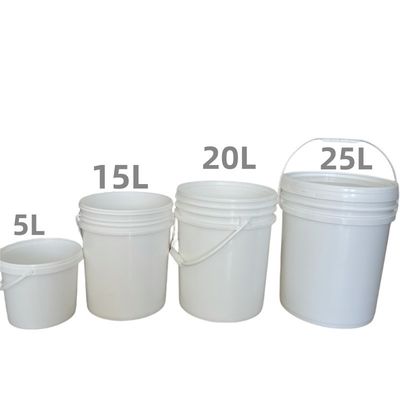 300 ml 25L rundes, quadratisches Plastikbehälter mit Deckel und Griff mit einer Dicke von 1,0 bis 2,5 mm