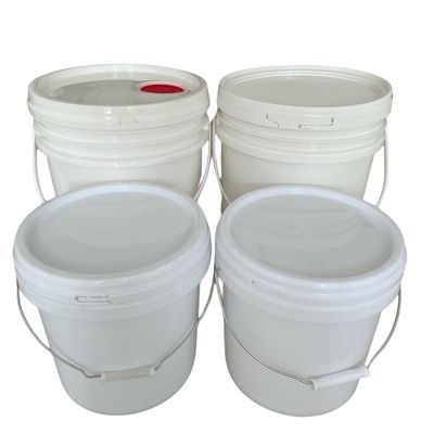 300 ml 25L rundes, quadratisches Plastikbehälter mit Deckel und Griff mit einer Dicke von 1,0 bis 2,5 mm