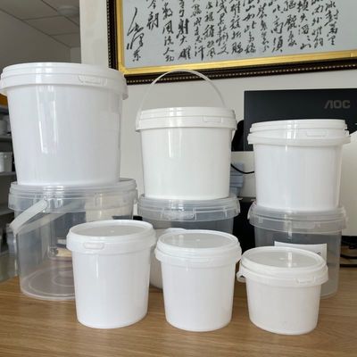 Polypropylen verschiedene Größen Plastikbehälter mit Griff und luftdichtem LID Lebensmittelbehälter Eimer