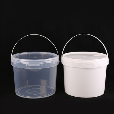Versorgung mit 300 ml 5L Plastikbehälter Eimer mit Druck Seidenkrem / Wärmeübertragung / IML