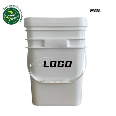 Unendlich starker Plastikbehälter mit Metallgriffe 5L 8L 10L von GAP/ISO/FDA zertifiziert