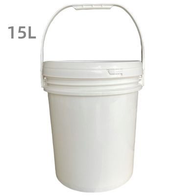 Recycling Anpassung 15L Plastikbehälter mit Deckel und starker Eimer mit Metallgriff