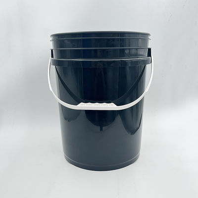 20L runder Plastikbehälter mit Deckel und Druckschirm/Wärmeübertragung/IML