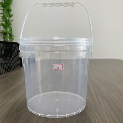 1L 2L 4L 10L 15L 18L 20L Plastikbehälter für Milch Joghurt Gurken Runder weißer Eimer