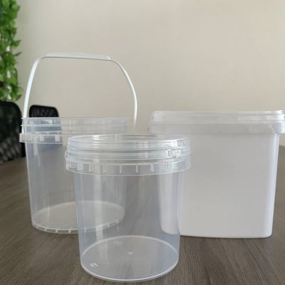Eiscontainer Lebensmittel-Plastikbehälter mit Deckel und Handgelenk mit einer Dicke von 1,0 bis 2,5 mm