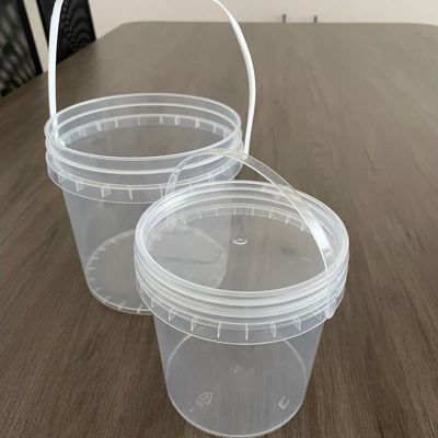Durchsichtige HDPE-Kunststoffbehälter 3L 5L 8L Lebensmittelbehälter mit einer Dicke von 1,0-2,5 MM