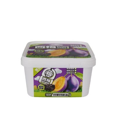 Passen Sie Ihre Yogurtverpackung mit einem luftdichten Deckel aus Plastikbehälter an
