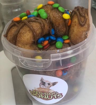 1.0-2.5 MM Dicke 48Oz 1,5L Mini Donut Bucket aus Polypropylen für OEM Druck