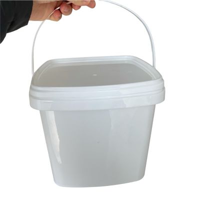 1/2 Gallonen Plastikbehälter für Popcorn und Baumwollzucker Lagerung 1,0 bis 2,5 MM Dicke
