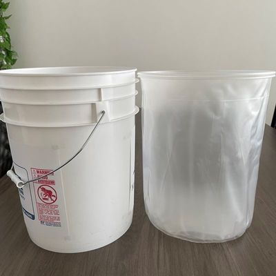 5 Gallonen 6 Gallonen Plastikbehälter für Versiegelungsmittel Zement und Farbe in runder Form