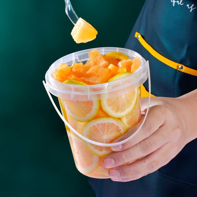 Industrielle Runde Plastikbehälter mit umweltfreundlichem Material und Druckmöglichkeiten