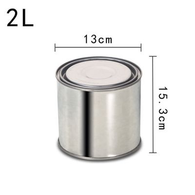 1L-5L individuell aus Polypropylen gefertigte Runde Metalldose für Farbsauce und Lebensmittel