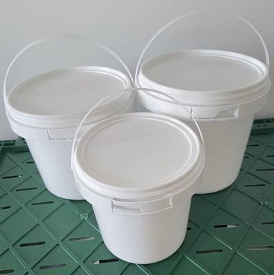 2 Gallonen Quadrat Plastikbehälter in gelber Farbe für Lebensmittel- und Industrieanwendungen