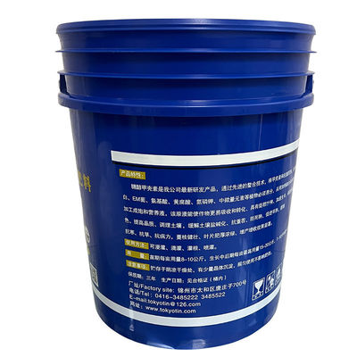1.0-2,5 mm Dicke GAP/ISO/FDA zugelassene Plastikbehälter für Farben in 5L 10L 20L 25L 30L Größen