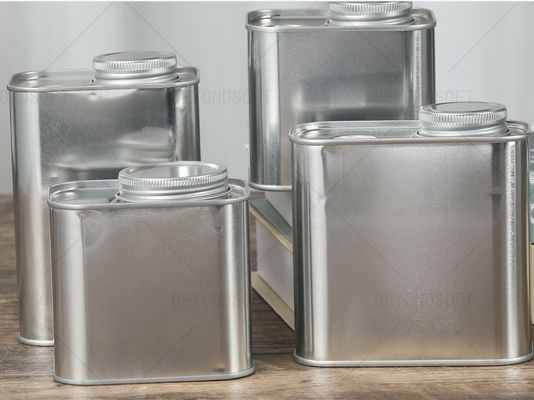 1L-5L Runde Metallflaschen perfekt für Farbe und Soße oder ohne