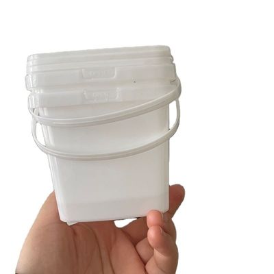 Rundes oder Quadratisches Kunststoffbehälter mit Deckel 300 ml 500 ml 750 ml 1 L klarem Eimer