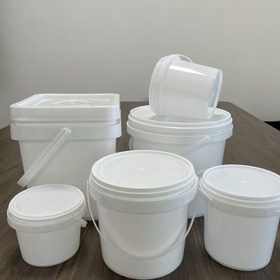 1 Gallonen Milchbehälter Joghurt Eiscreme Lebensmittel Plastikbehälter mit Deckel und Polypropylen