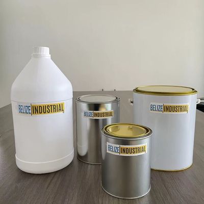 Passen Sie Ihre Verpackung an Rundmetallglas 1L-5L mit Griff für Farbe und Soße