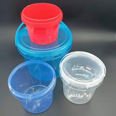 32 oz Süßigkeiten Behälter 1L klaren Eimer mit Led-Licht Popcorn Plastik Eimer