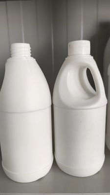 Benutzerdefiniertes Logo und Farbe Plastikkrug für Tierfutterflasche Einfache Öffnung