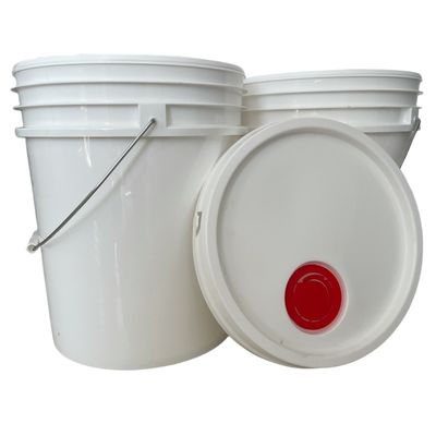 20 Liter Plastikbehälter mit Metallgriff Langlebig und von GAP/ISO/FDA zertifiziert