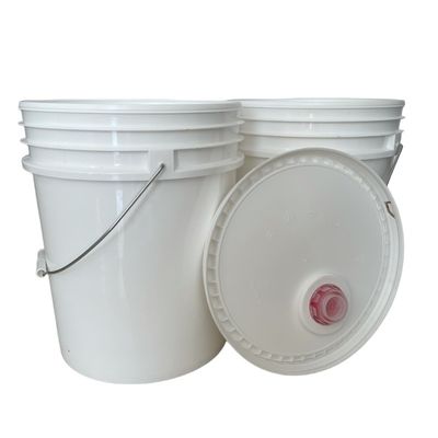 20 Liter Plastikbehälter mit Metallgriff Langlebig und von GAP/ISO/FDA zertifiziert