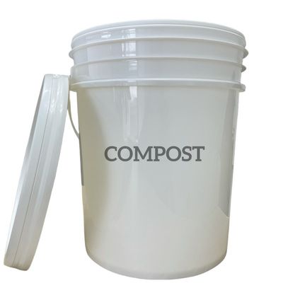 Behälter für Getränke Plastikbehälter mit Metallgriff 1L bis 20L Weiß 1,0-2,5MM Dicke