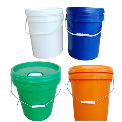 Behälter für Getränke Plastikbehälter mit Metallgriff 1L bis 20L Weiß 1,0-2,5MM Dicke